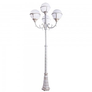 Столб фонарный уличный Arte Lamp MONACO A1497PA-4WG