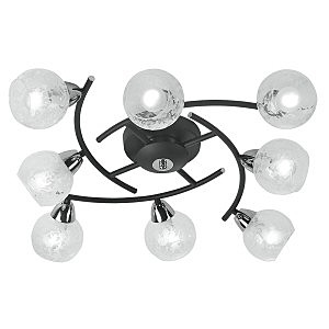 Потолочная люстра Cleveland 382/8PF-Blackchrome