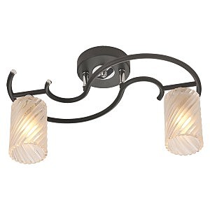 Потолочная люстра Anaheim 208/2PF-Blackchrome