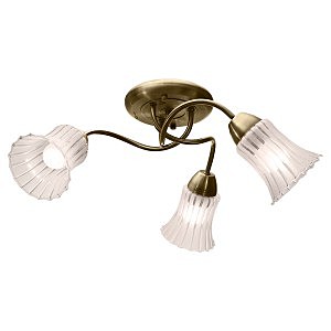 Потолочная люстра Bridgeport 245/3PF-Oldbronze