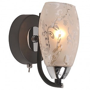 Бра с выключателем Arvada 215/1A-Blackchrome