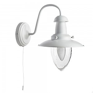 Бра с выключателем FISHERMAN A5518AP-1WH