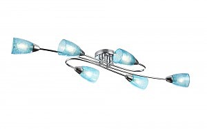 Потолочная люстра Flash FR5104-CL-06-BL