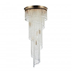 Люстра каскадная Cascade DIA522-CL-12-G