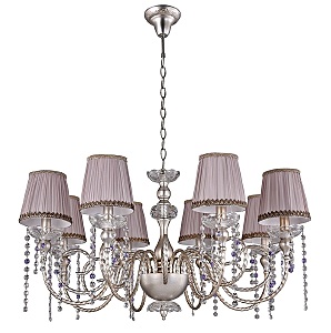 Подвесная люстра Alegria ALEGRIA SP8 SILVER-BROWN