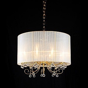 Подвесная люстра Elegance Elegance 11009/8C GOLD, CLEAR