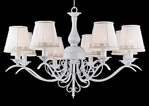 Подвесная люстра OLIVIA OLIVIA 11388/8C WHITE SILVER