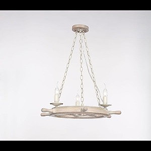 Подвесная люстра LUXURY WOOD Luxury wood 10439/3C WHITE GOLD OAK