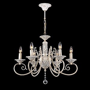 Подвесная люстра 10845 10845/6C WHITE ANTIQUE