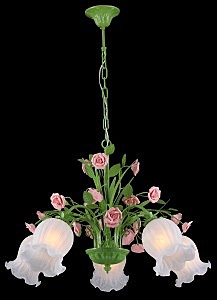Подвесная люстра ROSE ROSE 11470/5C GREEN