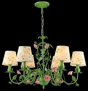 Подвесная люстра ROSE ROSE 11490/6 GREEN