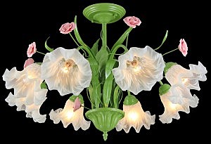 Потолочная люстра ROSE ROSE 11462/8C GREEN