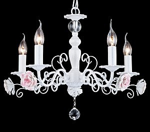 Подвесная люстра OLGA OLGA 11384/5C WHITE SILVER