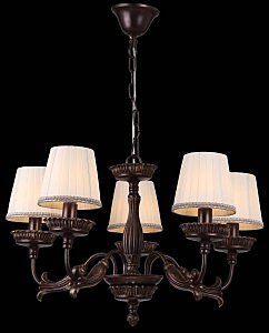 Подвесная люстра RENAISSANCE RENAISSANCE 11381/5C BROWNCOPPERGLD