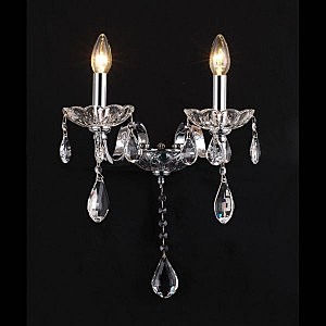 Настенное бра Velletri Velletri 10655/2W CHROME, CLEAR