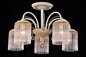 Потолочная люстра Olbia OLBIA 11397/5C GOLD IVORY