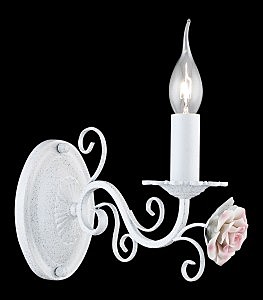 Настенное бра OLGA OLGA 11384/1W WHITE SILVER