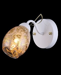 Настенное бра Natali Kovaltseva 11439/1W WHITE&GOLD
