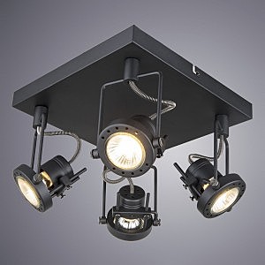 Светильник спот Costruttore A4300PL-4BK