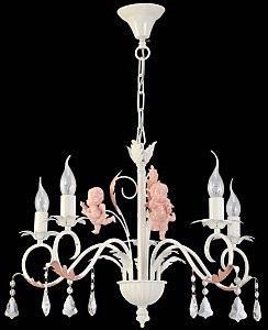 Подвесная люстра Jennifer JENNIFER II 11372/5C IVORY PINK,CER