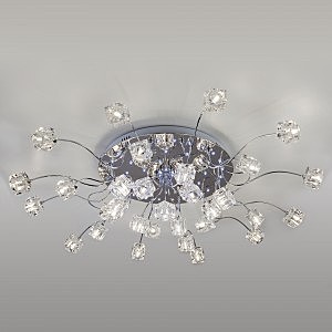 Потолочная люстра Trinity 80113/31 хром/белый