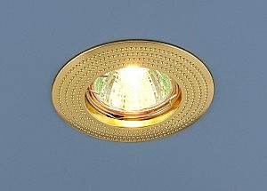 Встраиваемый светильник 601 601 MR16 GD золото