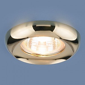Встраиваемый светильник Elektrostandart 6065 MR16 GD золото