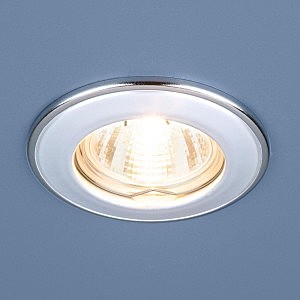 Встраиваемый светильник 7002 7002 MR16 WH/SL белый/серебро